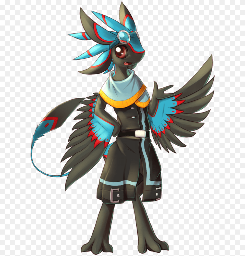 Links Starbound Avali Art, Person Free Png