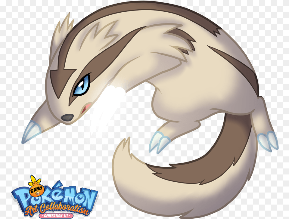 Linoone Used Slash And Sand Attack In Our Pokemon Cartoon, Baby, Person, Animal, Mammal Free Png