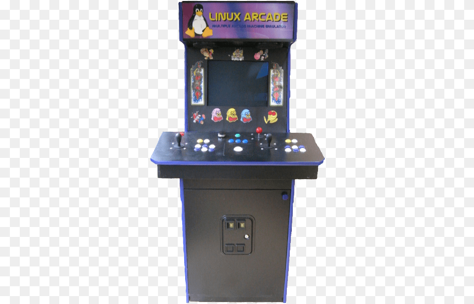 Linux Arcade Video Game Arcade Cabinet, Animal, Penguin, Bird, Arcade Game Machine Png