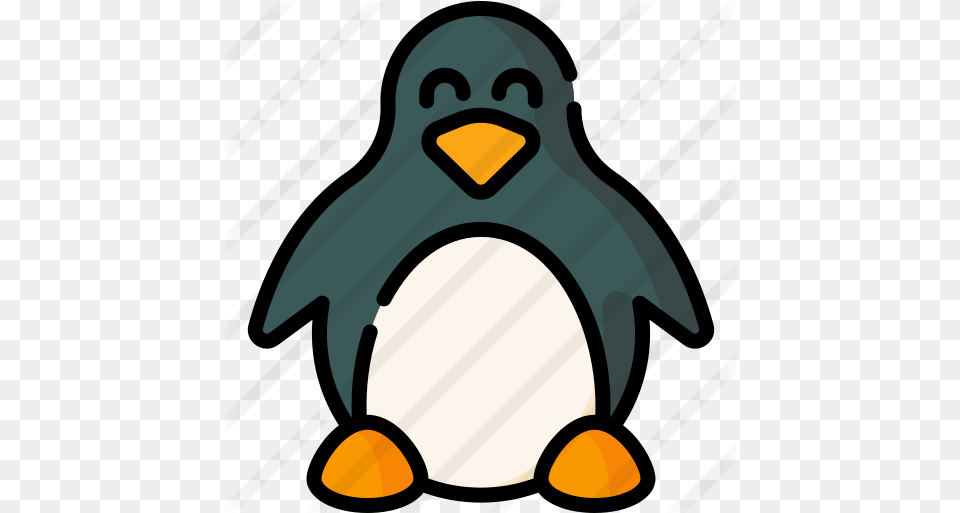 Linux Free Logo Icons Linux Icon, Animal, Bird, Penguin, King Penguin Png