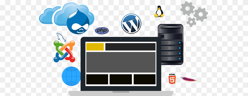 Linux Hosting Clipart Hosting, Computer, Electronics, Pc, Computer Hardware Free Png