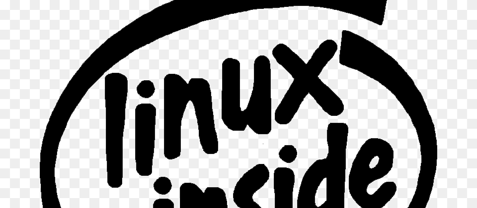 Linux Inside, Gray Free Png Download