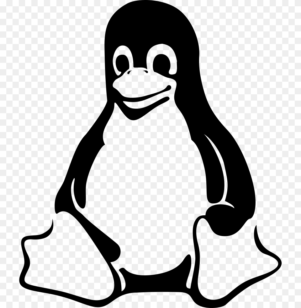 Linux Logo Linux Logo Svg, Stencil, Animal, Kangaroo, Mammal Png Image