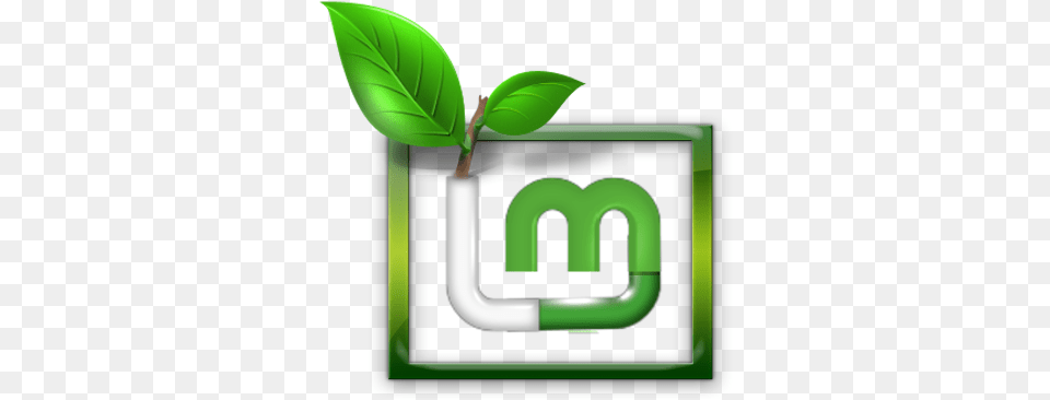 Linux Mint 18 Working Icon Linux Mint, Green, Leaf, Plant, Herbal Free Png