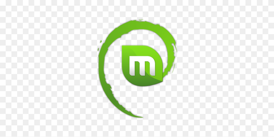 Linux Mint Debian Edition Released Linux Mint Debian Edition, Green, Logo Free Transparent Png