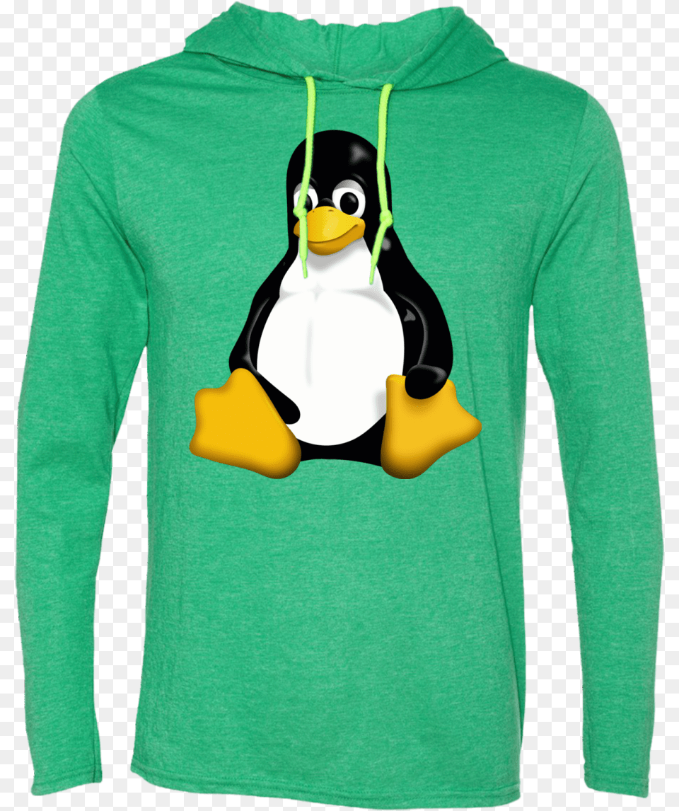 Linux Penguin Ls T Shirt Hoodie Cloud Computing In Linux, Clothing, Sleeve, Long Sleeve, Animal Free Transparent Png