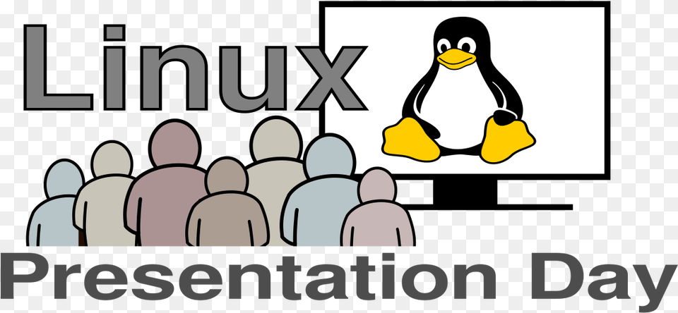 Linux Presentation Day Linux Ultimate Beginner39s Guide Volume 1 Linux Series, Animal, Bird, Penguin, Crowd Png