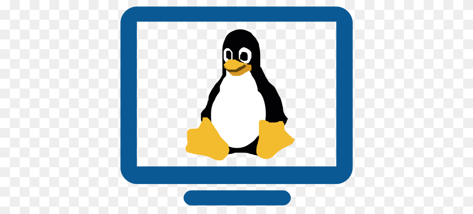 Linux Server Linux Icon With And Vector Format For Animal, Bird, Penguin, Computer Hardware Free Transparent Png