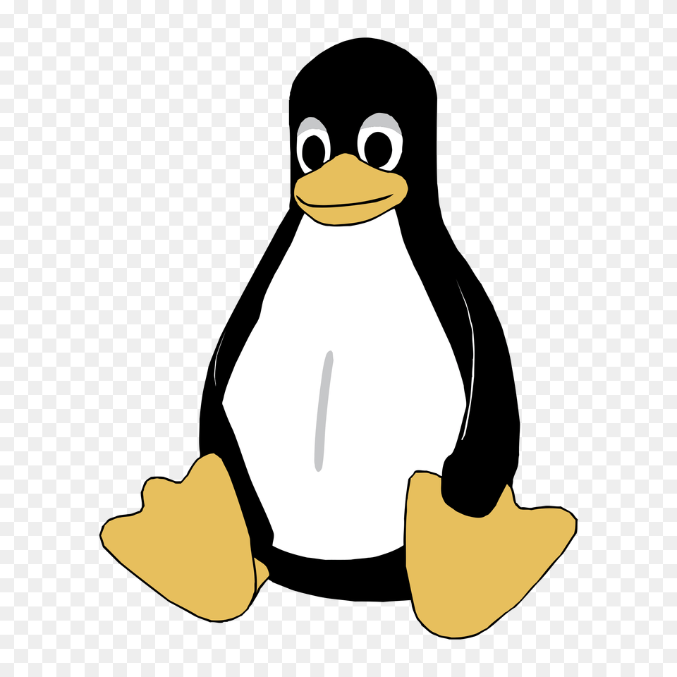 Linux Tux Logo Vector, Cartoon Free Png