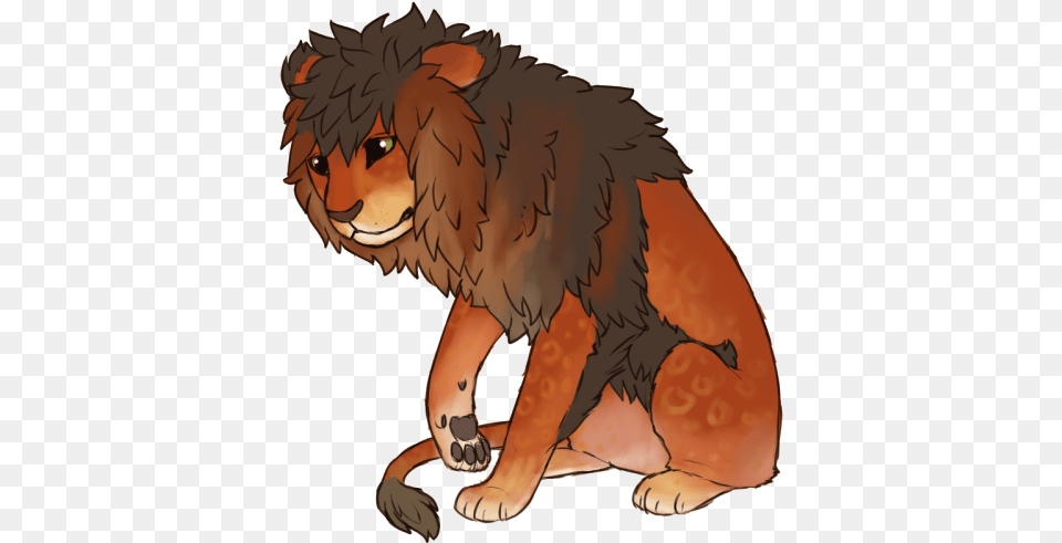 Lioden Animal Figure, Lion, Wildlife, Mammal, Person Png