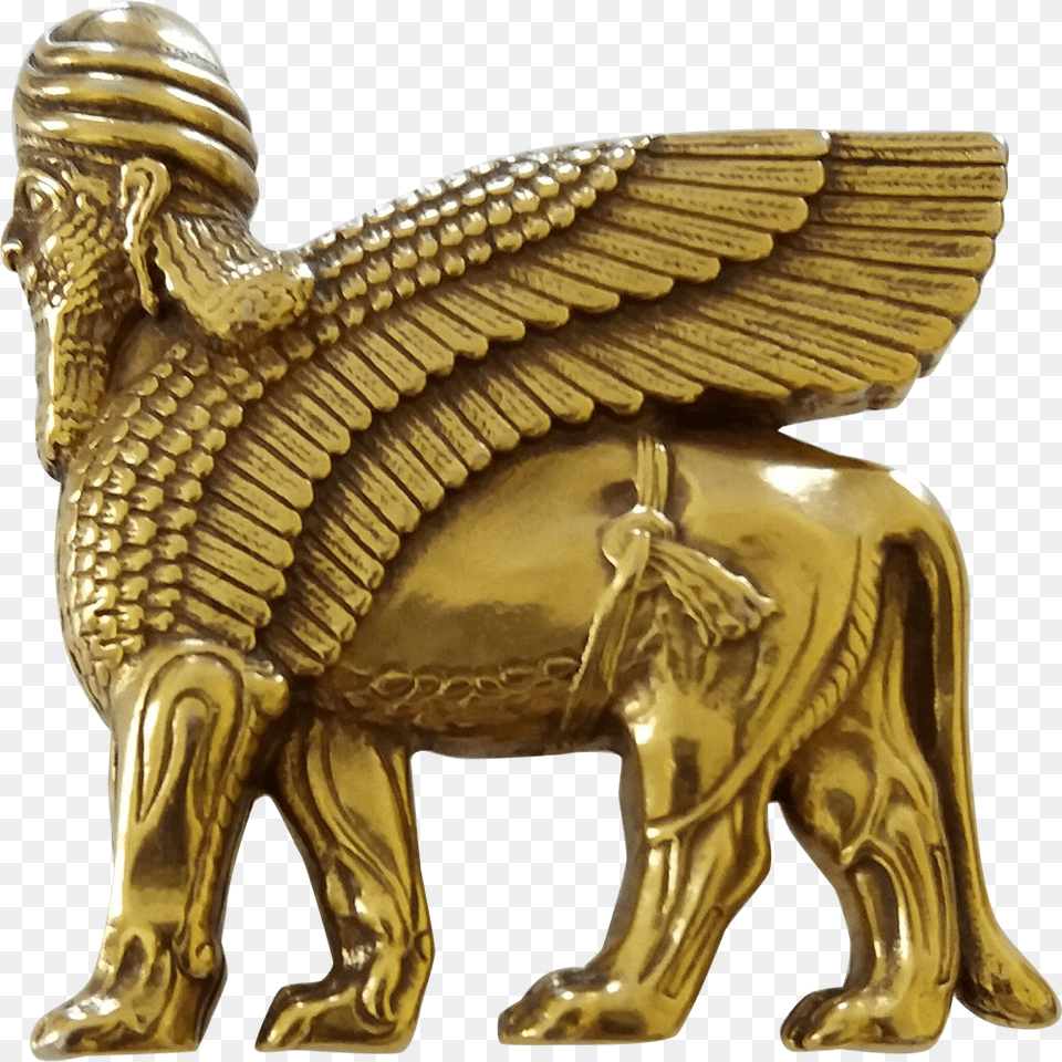 Lion, Bronze, Gold, Art, Figurine Free Png Download