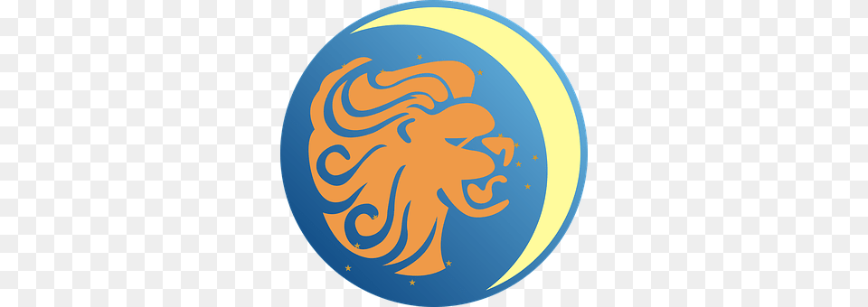 Lion Logo, Disk, Astronomy, Outer Space Free Transparent Png