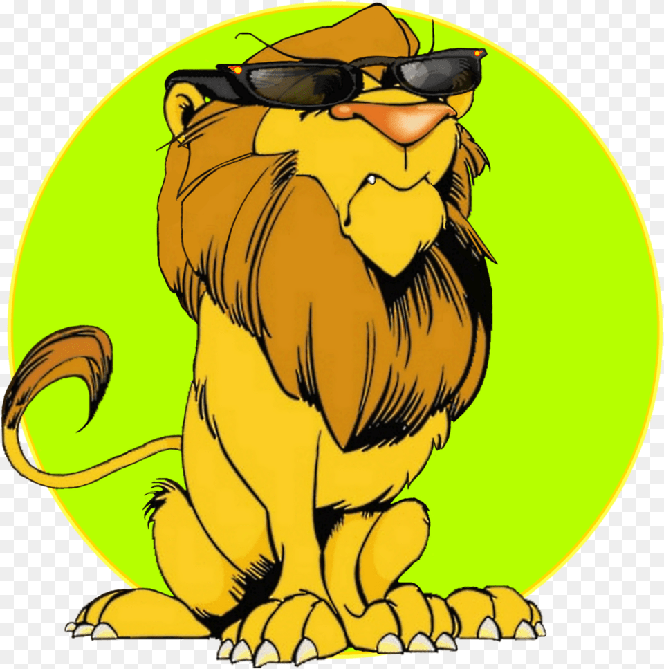 Lion, Accessories, Animal, Mammal, Sunglasses Free Png Download