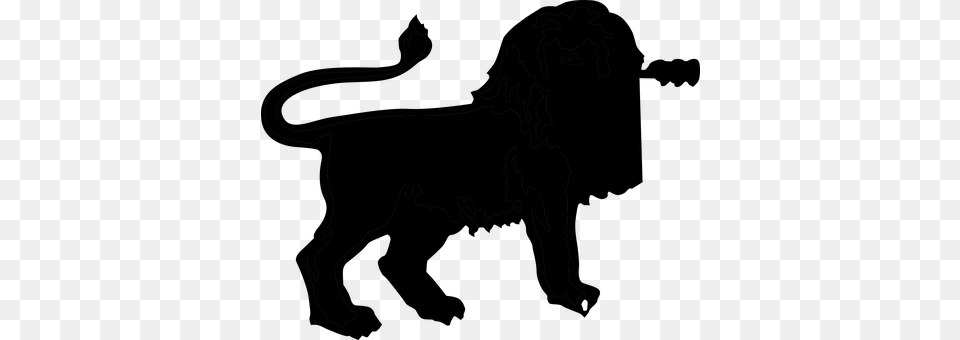 Lion Gray Free Png Download