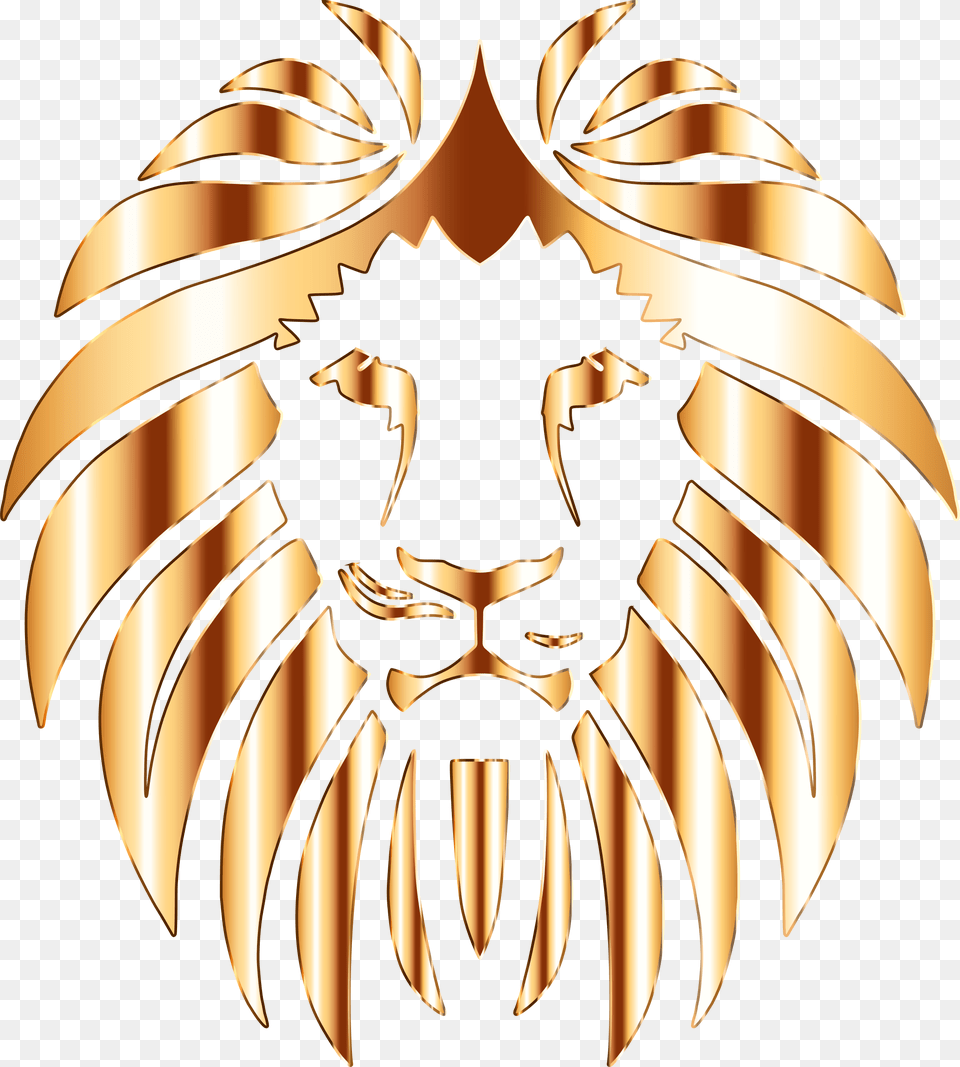 Lion 7 No Background, Emblem, Logo, Symbol, Chandelier Free Transparent Png