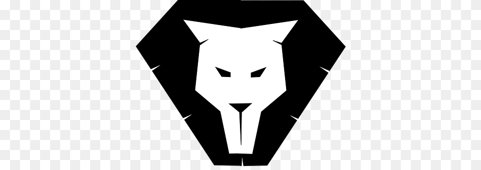 Lion Stencil, Symbol Png Image