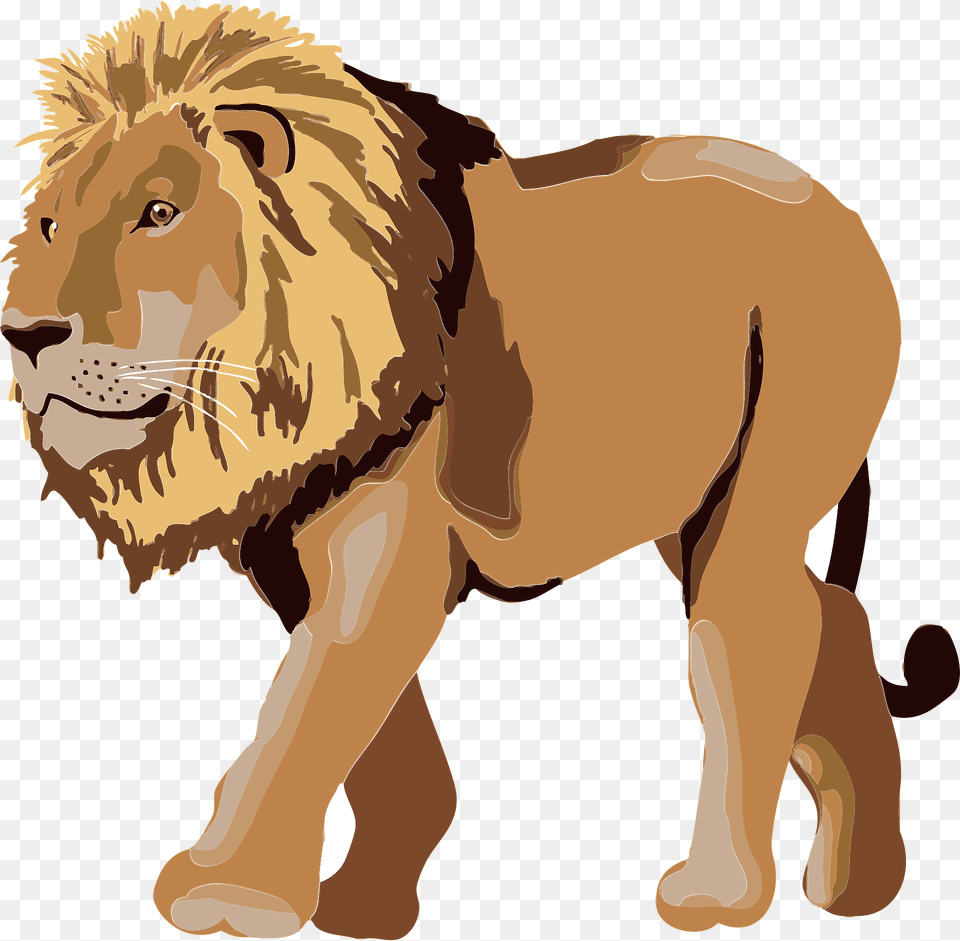 Lion Animal Clipart, Mammal, Wildlife Free Transparent Png