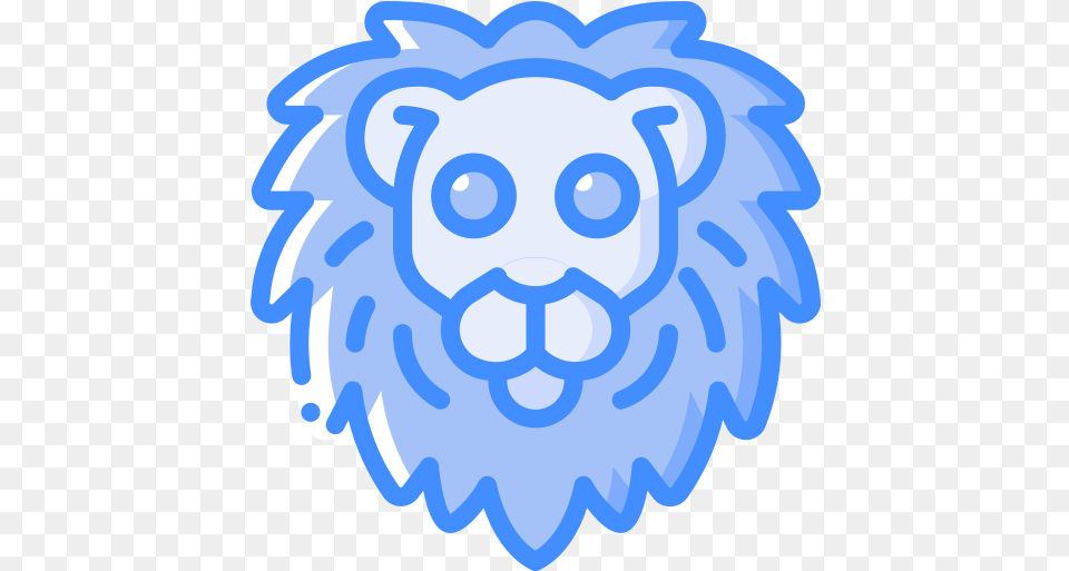Lion Animals Icons Dot, Outdoors, Nature, Snow Free Png