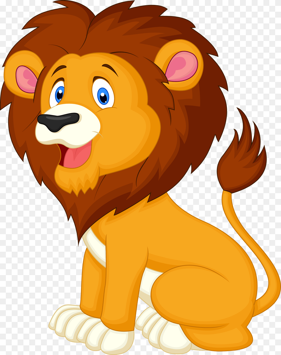 Lion Cartoon Images, Animal, Mammal, Wildlife Free Transparent Png