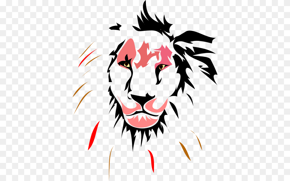 Lion Clip Art, Person, Logo, Face, Head Free Png Download