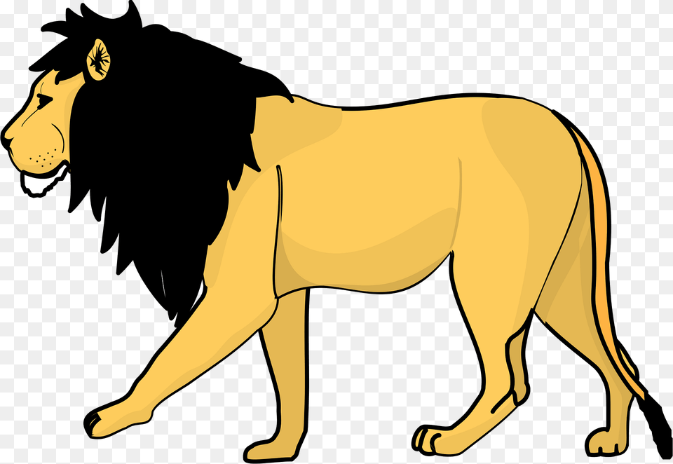 Lion Clipart, Animal, Mammal, Wildlife, Adult Free Png