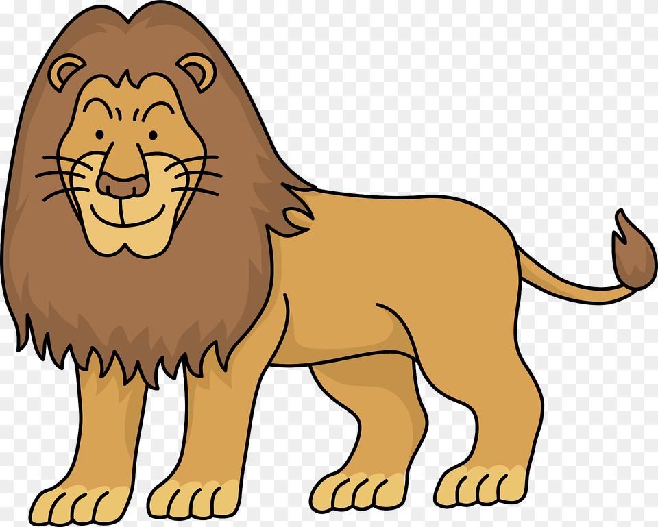 Lion Clipart, Animal, Mammal, Wildlife, Face Png