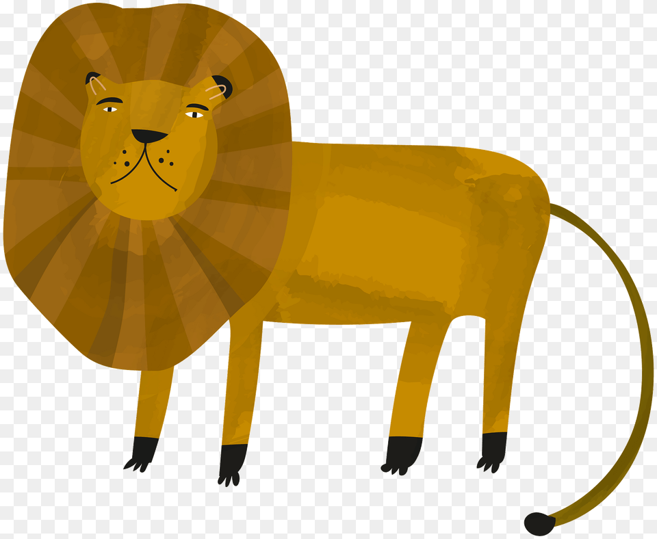 Lion Clipart, Animal, Mammal, Wildlife, Livestock Png