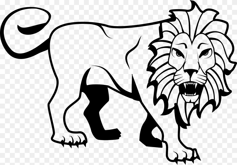Lion Clipart, Art, Accessories, Mammal, Wildlife Free Png
