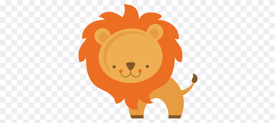 Lion Clipart Baby Animal Cute Wild Animal Clipart, Bear, Mammal, Wildlife Free Png