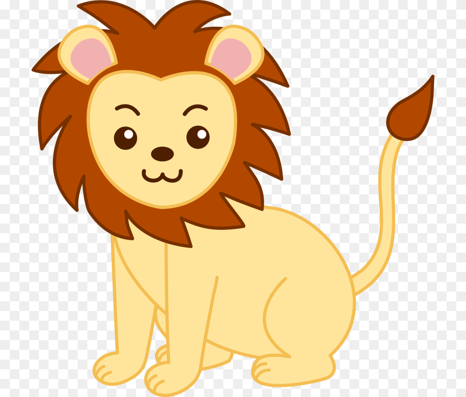 Lion Clipart For Kids, Animal, Mammal, Wildlife, Face Free Png Download