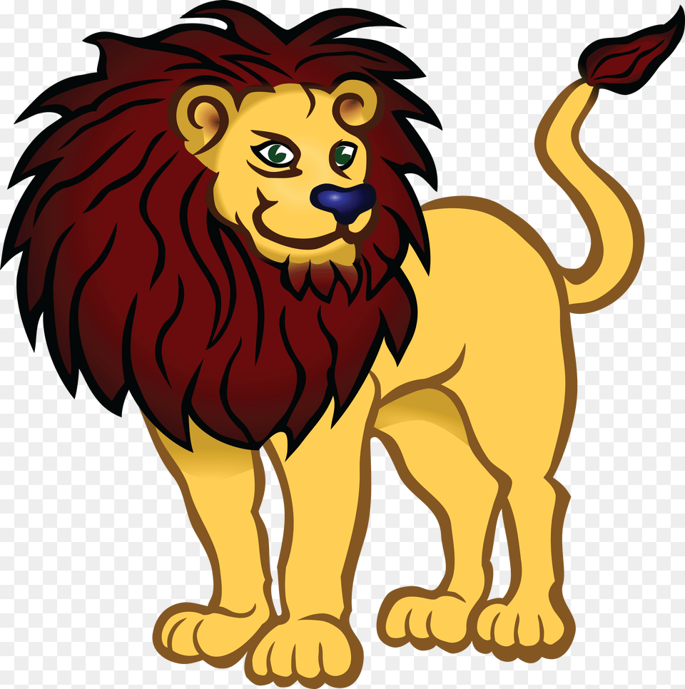 Lion Clipart Wildlife Clipart, Animal, Mammal, Face, Head Png
