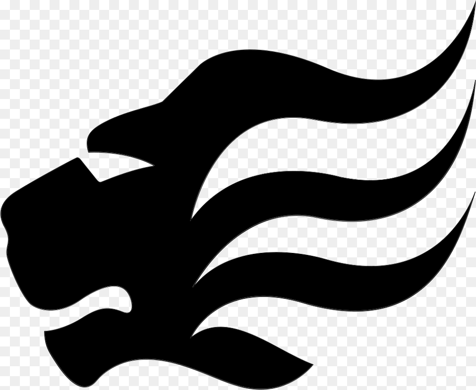 Lion Comments Lion Icon, Stencil, Silhouette, Animal, Fish Free Png Download