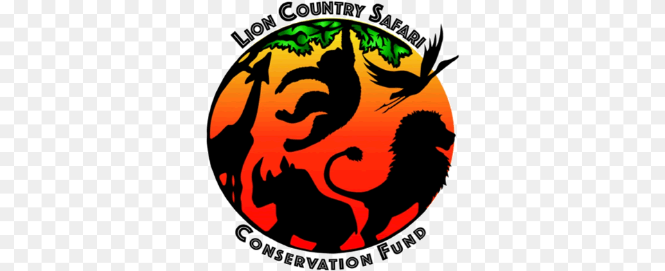 Lion Country Safari Lion Conservation Logo, Art, Graphics, Person Png