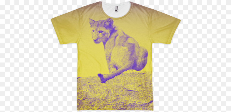 Lion Cub At Serengeti All Over T Shirt Hard Truths From Baby Animals, Clothing, T-shirt, Animal, Cat Free Transparent Png