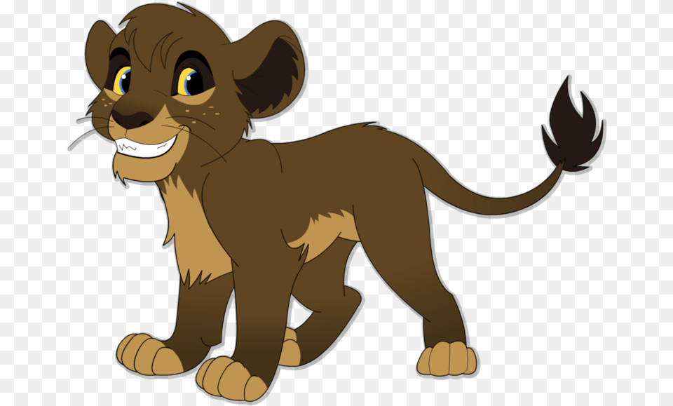 Lion Cub Blake By Cartoon Lion Cub, Animal, Mammal, Wildlife, Baby Free Png Download