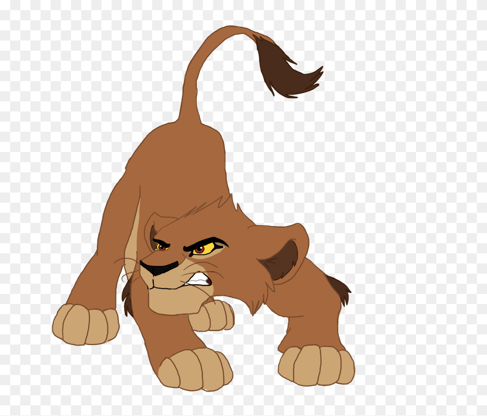 Lion Cub Clip Art, Person, Face, Head, Animal Free Png Download