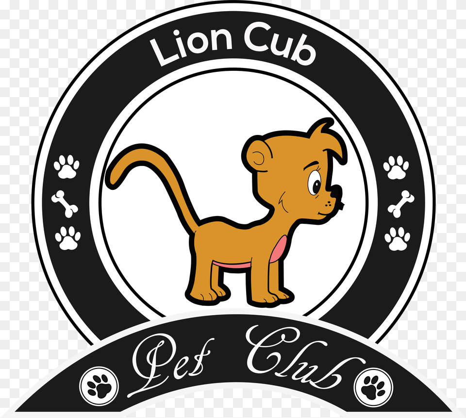 Lion Cub Pig, Symbol, Emblem, Logo, Mammal Free Transparent Png