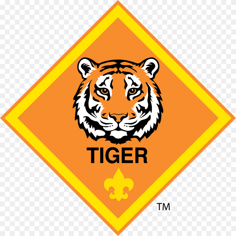 Lion Cub Scout Logo Cub Scout Tiger Logo, Symbol, Animal, Badge, Mammal Png