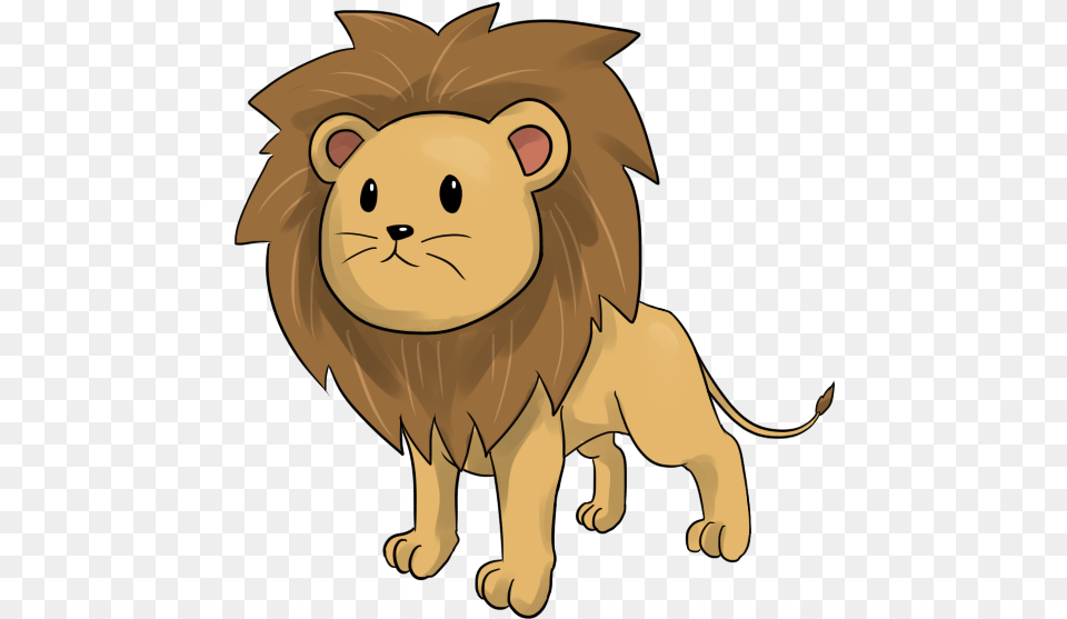 Lion Download Cartoon Lion Background, Animal, Mammal, Wildlife, Bear Free Transparent Png