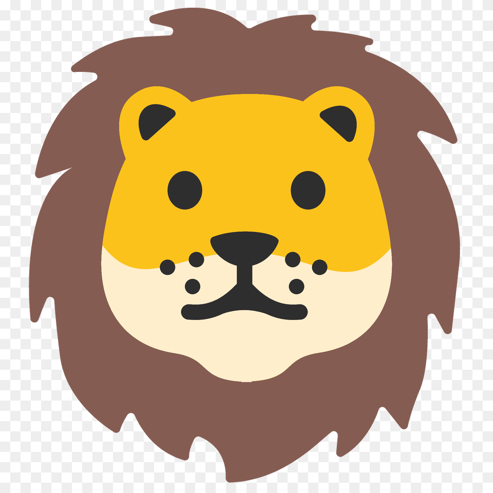 Lion Emoji Clipart, Snout, Animal, Bear, Mammal Free Png Download