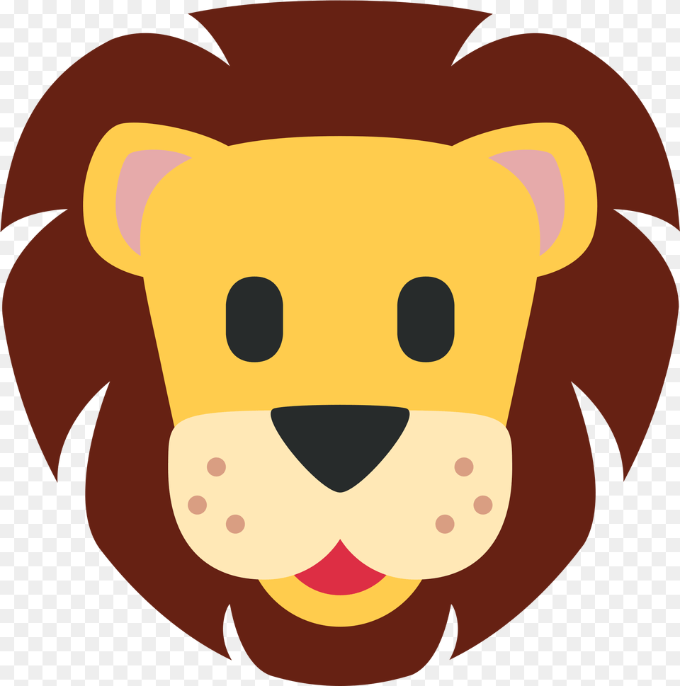 Lion Emoji Twitter Download Lion Emoji Twitter, Plush, Toy, Nature, Outdoors Png Image