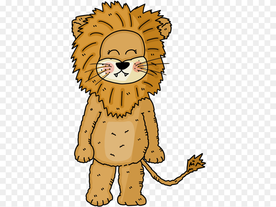 Lion Fable Zoo Fierce Big Cat Mane Feline Cartoon, Animal, Mammal, Wildlife, Baby Free Png Download