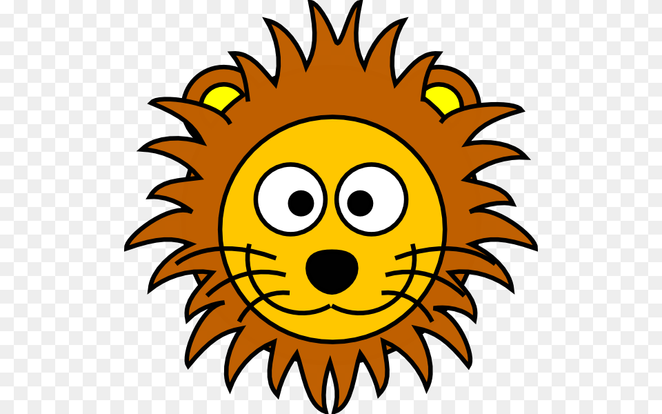 Lion Face Clipart, Head, Person, Animal, Bird Free Png Download