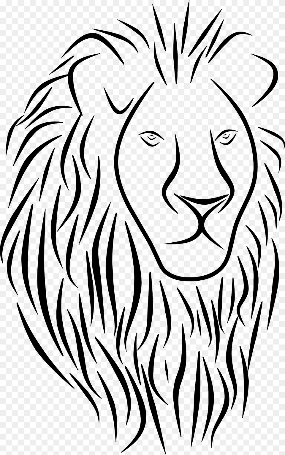Lion Face Clipart, Animal, Mammal, Wildlife, Person Free Transparent Png