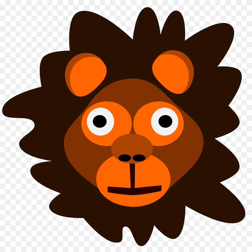 Lion Face Clipart, Head, Person Png Image