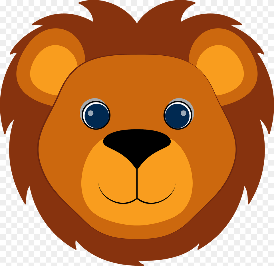 Lion Face Clipart, Animal, Fish, Sea Life, Shark Free Png Download