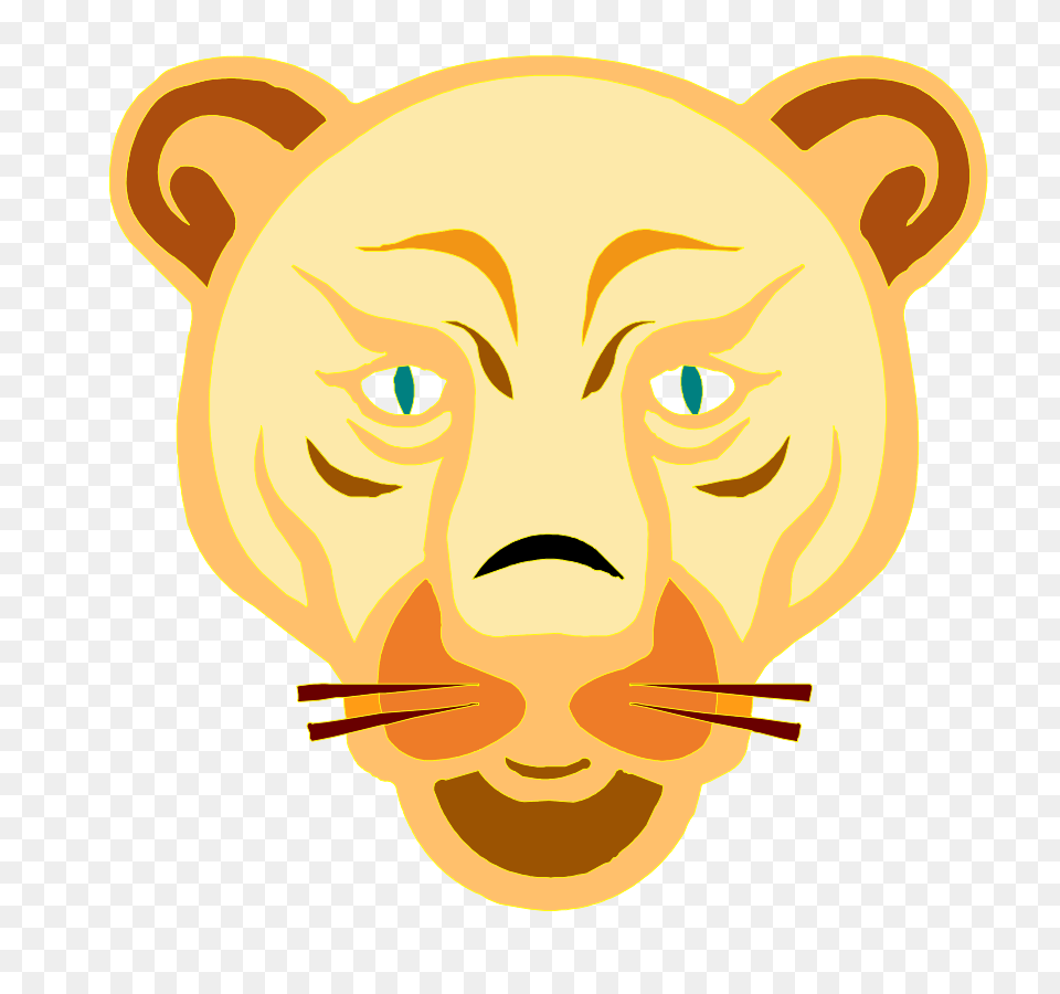 Lion Face Large Size, Baby, Person, Head Png