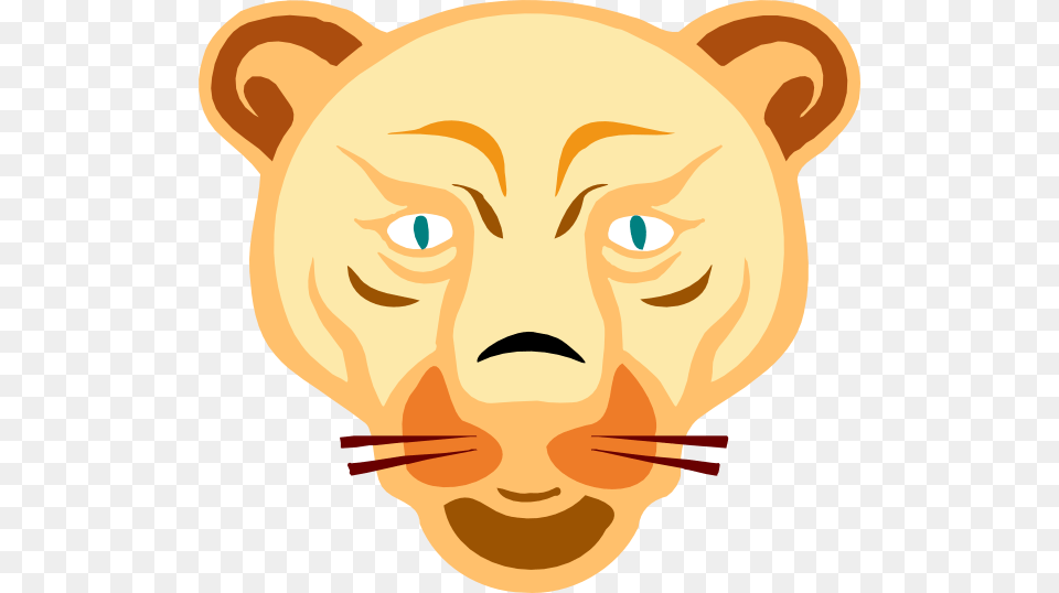 Lion Face Svg Clip Arts Clipart Lion Face, Baby, Person, Head Free Transparent Png