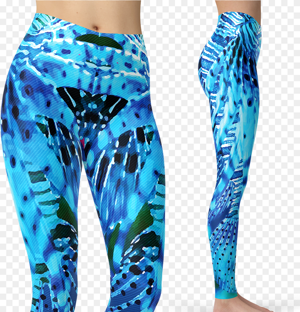 Lion Fish Leggings Pajamas, Adult, Female, Person, Woman Png Image