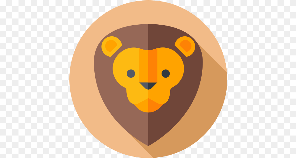 Lion Animals Icons Happy, Disk Free Transparent Png